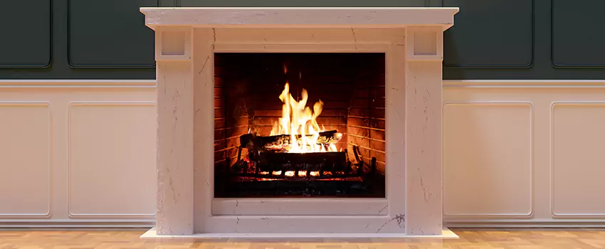 Decorative Electric Fireplace Installation in Coral Springs, Florida