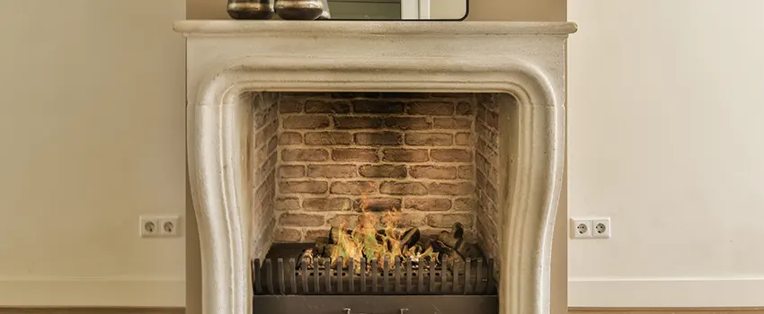 Vintage-style Fireplace Redesign in Coral Springs, Florida