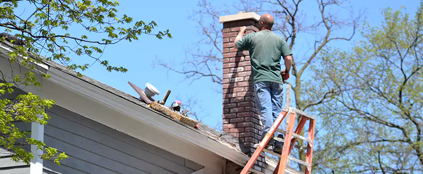 Vinyl and PVC Chimney Flashing Installation in Coral Springs, FL