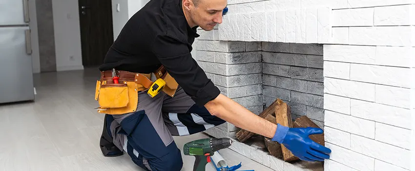 Fireplace Damaged Damper Frame Repair Services in Coral Springs, Florida