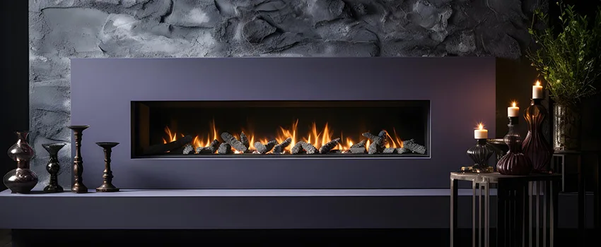 Ember Bed for Ventless Gas Fireplace in Coral Springs, FL